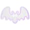 15" Purple LED Neon Style Purple Bat Halloween Window Silhouette